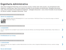 Tablet Screenshot of engenhariaadministrativa.blogspot.com