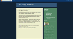 Desktop Screenshot of garagedoorguru.blogspot.com