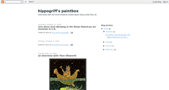 Desktop Screenshot of hippogriffspaintbox.blogspot.com
