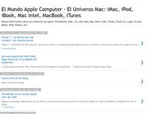 Tablet Screenshot of elmundoapple.blogspot.com