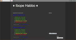 Desktop Screenshot of ibopehabbo.blogspot.com