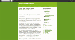 Desktop Screenshot of colectivoextranjero.blogspot.com