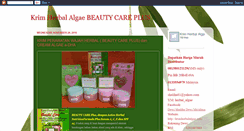 Desktop Screenshot of krimherbalalgae.blogspot.com
