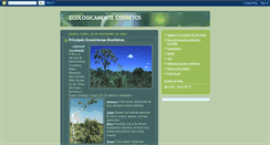 Desktop Screenshot of ecologicamentecorreto.blogspot.com