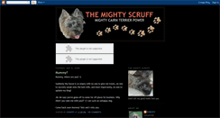 Desktop Screenshot of mightyscruff.blogspot.com