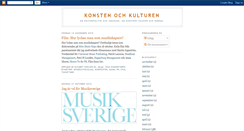 Desktop Screenshot of konstenochkulturen.blogspot.com