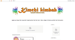 Desktop Screenshot of kimchikimbab.blogspot.com