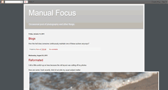 Desktop Screenshot of dave-manualfocus.blogspot.com