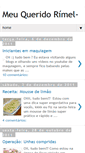 Mobile Screenshot of meuqueridorimel.blogspot.com