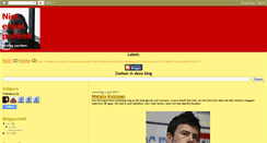 Desktop Screenshot of nietenkelpolitiek.blogspot.com