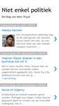 Mobile Screenshot of nietenkelpolitiek.blogspot.com