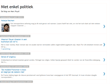 Tablet Screenshot of nietenkelpolitiek.blogspot.com