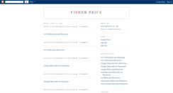 Desktop Screenshot of fisherpriceresources.blogspot.com