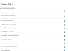 Tablet Screenshot of fisherpriceresources.blogspot.com