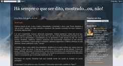 Desktop Screenshot of hsempreoqueserditomostradoouna.blogspot.com