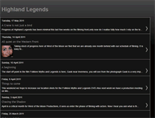 Tablet Screenshot of highlandlegends.blogspot.com