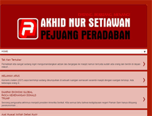 Tablet Screenshot of pejuangperadaban.blogspot.com