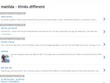Tablet Screenshot of matilda-thinkdifferent.blogspot.com