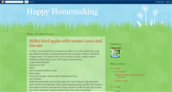 Desktop Screenshot of happyhomemakerof5.blogspot.com