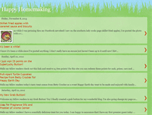 Tablet Screenshot of happyhomemakerof5.blogspot.com