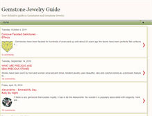 Tablet Screenshot of gemstone-jewelry-guide.blogspot.com