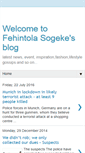 Mobile Screenshot of fehintolasogeke.blogspot.com