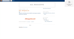 Desktop Screenshot of magazinz.blogspot.com