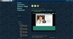 Desktop Screenshot of forexexecutivereview-bonus-scam.blogspot.com