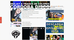 Desktop Screenshot of cordobadiscodj.blogspot.com