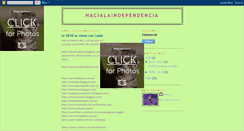 Desktop Screenshot of hacialaindependencia.blogspot.com