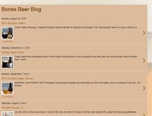 Tablet Screenshot of bonesbeerblog.blogspot.com