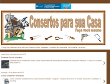 Tablet Screenshot of comoconsertarcasa.blogspot.com