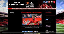 Desktop Screenshot of manunitedbalkan.blogspot.com