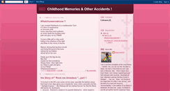 Desktop Screenshot of childhoodwhiplashes.blogspot.com