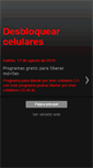 Mobile Screenshot of desbloqueocell.blogspot.com
