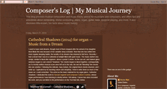 Desktop Screenshot of composerslog.blogspot.com
