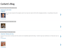 Tablet Screenshot of corbettsblog.blogspot.com