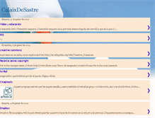 Tablet Screenshot of calaixdesastre-url.blogspot.com