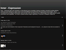 Tablet Screenshot of inner-expression-inner-expression.blogspot.com