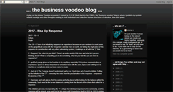 Desktop Screenshot of businessvoodoo.blogspot.com