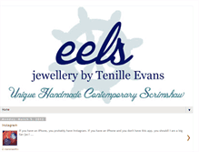 Tablet Screenshot of eelsjewellery.blogspot.com
