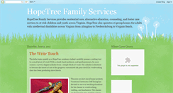 Desktop Screenshot of hopetreefamilyservices.blogspot.com