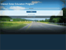 Tablet Screenshot of interectsolareducationprogram.blogspot.com