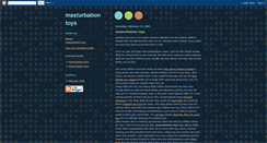 Desktop Screenshot of masturbation-toys.blogspot.com