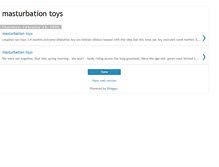 Tablet Screenshot of masturbation-toys.blogspot.com