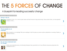 Tablet Screenshot of 5forcesofchange.blogspot.com