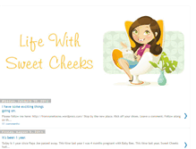 Tablet Screenshot of lifewithsweetcheeks.blogspot.com