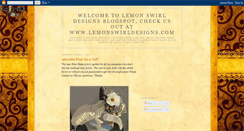 Desktop Screenshot of lemonswirldesigns.blogspot.com