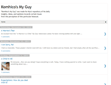 Tablet Screenshot of komhicosmyguy.blogspot.com