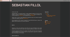 Desktop Screenshot of fillolsebastian.blogspot.com